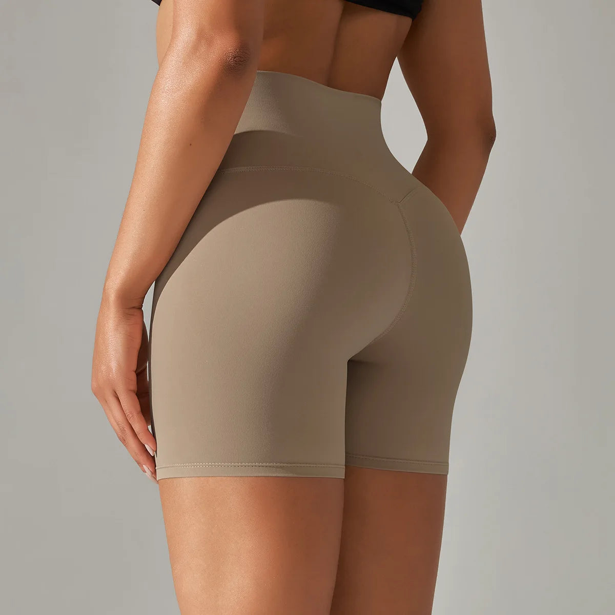 High Waist Butt-Lifting Yoga Shorts