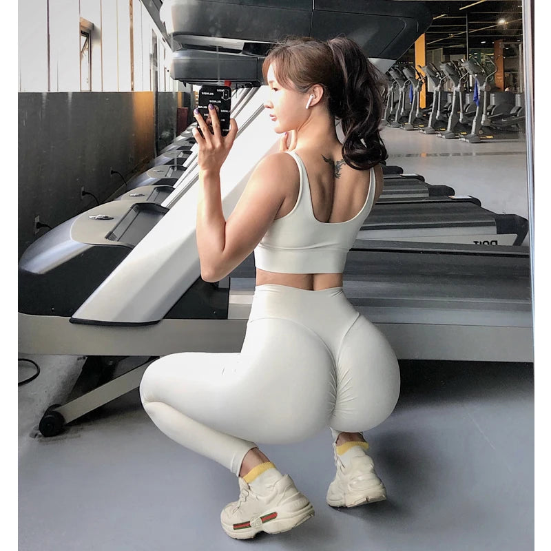 High Waist Push Up Fitness Leggings