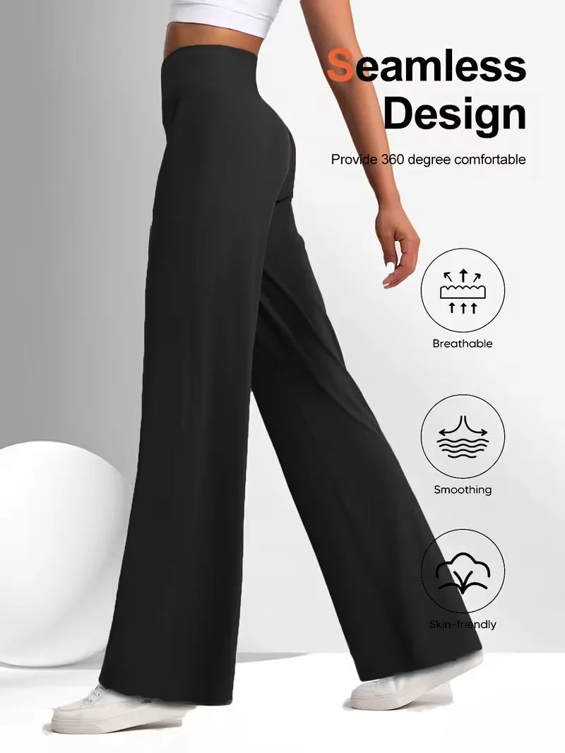 Women’s High-Waist Wide Leg Yoga Pants