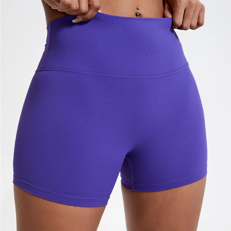 High Waist Butt-Lifting Yoga Shorts