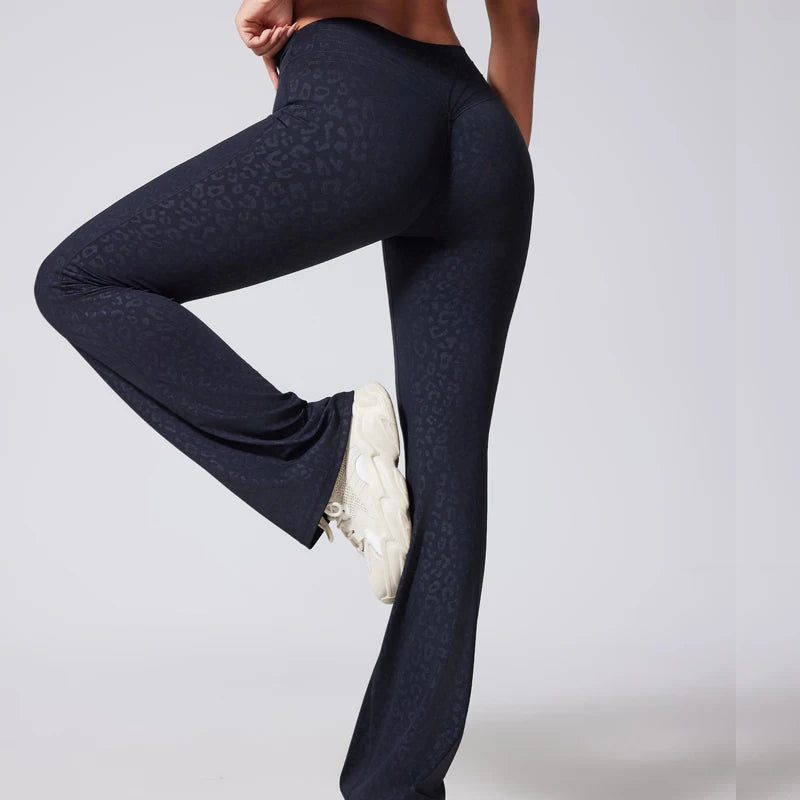 High Waist Flared Yoga Pants
