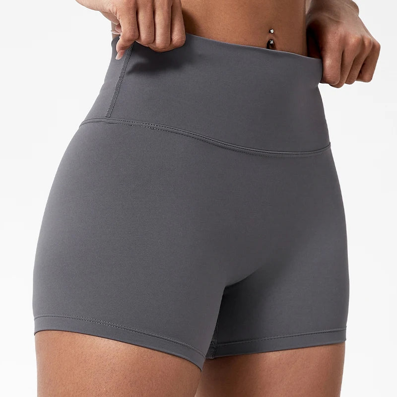 High Waist Butt-Lifting Yoga Shorts