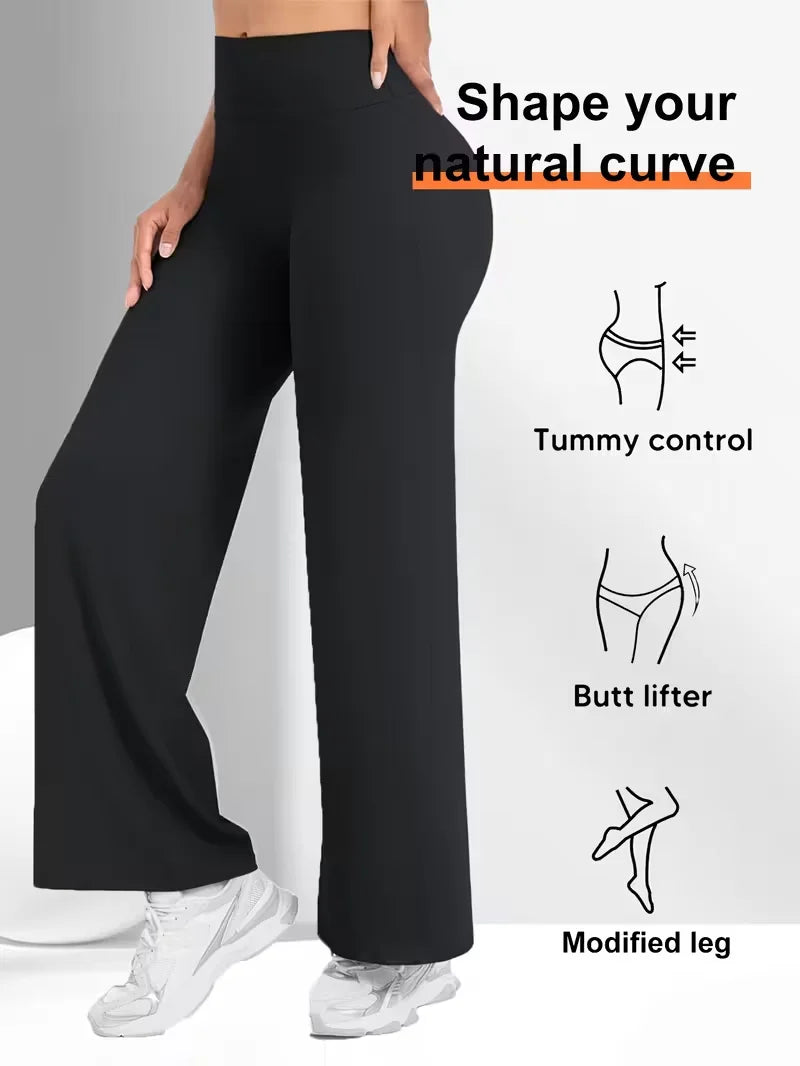Women’s High-Waist Wide Leg Yoga Pants