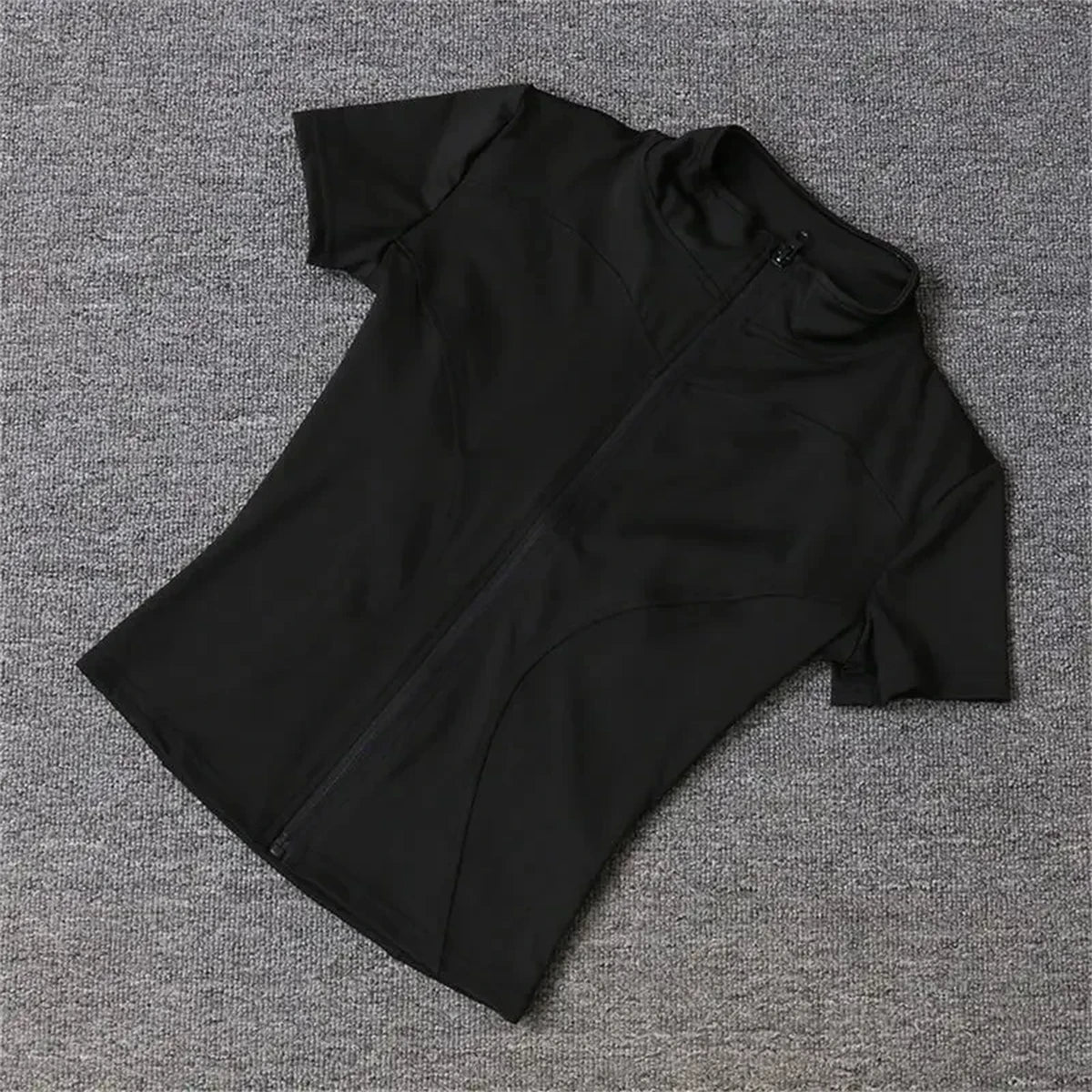Full-Zip Slim Yoga Top