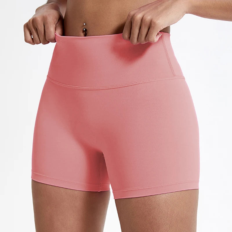 High Waist Butt-Lifting Yoga Shorts