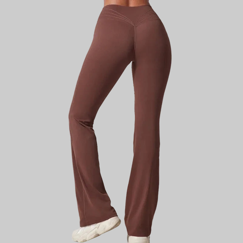 High Waist Flared Yoga Pants