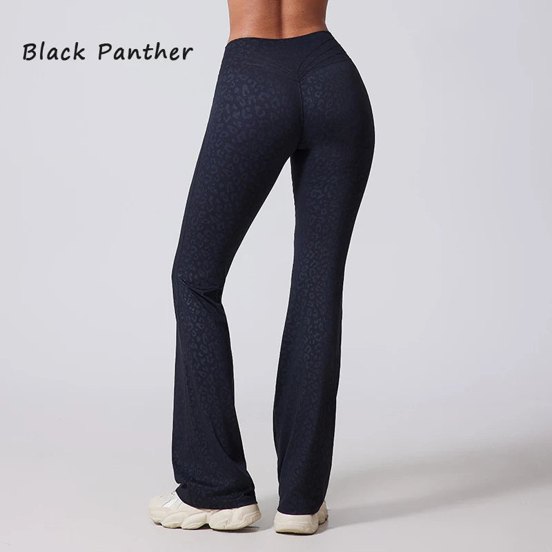 High Waist Flared Yoga Pants
